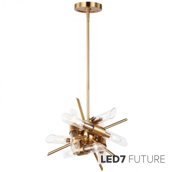 Loft Industry Modern - Sun Spikes Chandelier